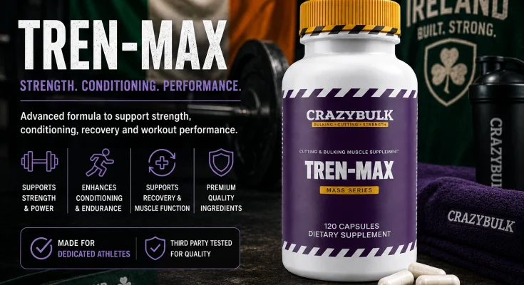 Tren-Max Ireland supplement for strength, conditioning and workout support