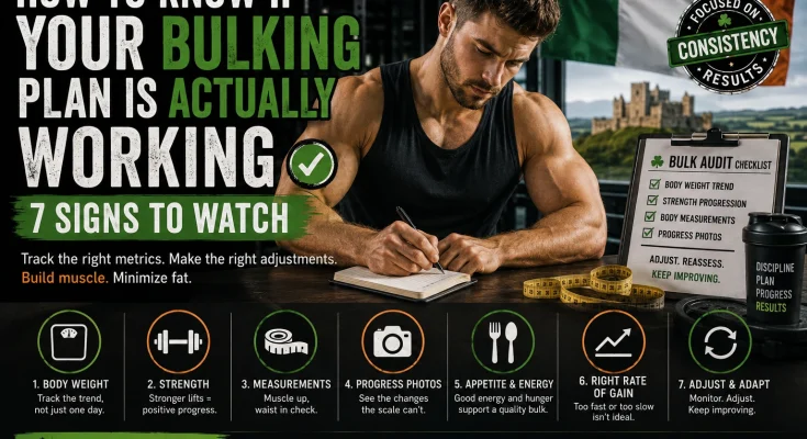 How to know if bulking is working with weight, strength and muscle growth tracking